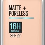 مايبيلين كريم اساس فيت مي مات اند بورليس للتحكم في الدهون لمدة 16 ساعة مع عامل حماية من الشمس 22-121 من نيويورك