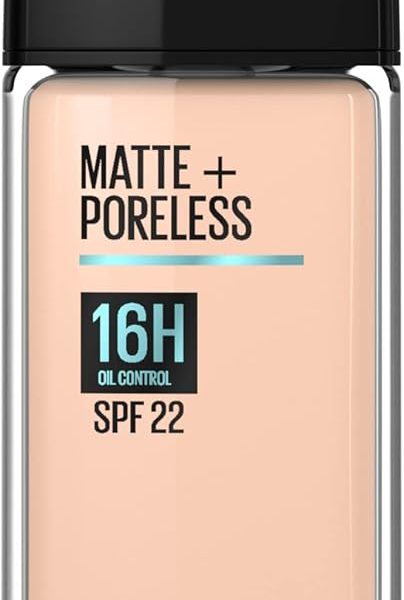 مايبيلين كريم اساس فيت مي مات اند بورليس للتحكم في الدهون لمدة 16 ساعة مع عامل حماية من الشمس 22-121 من نيويورك