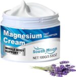 كريم المغنيسيوم من نجيب لعلاج الاعتلال العصبي والاسترخاء الليلي - لوشن دعم لتشنجات العضلات العصبية والام الجسم مع اللافندر - فرك ليلي مهدئ للقدمين والظهر والدورة الدموية