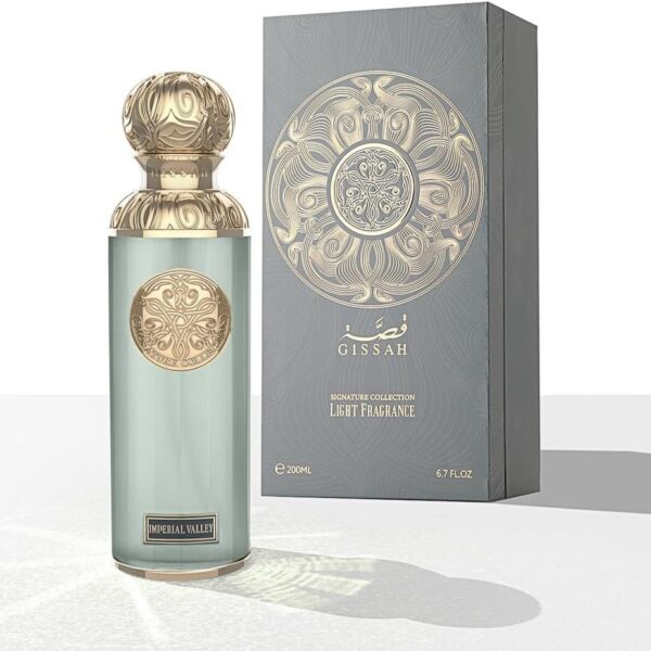 عطر امبريال فالي او دي بارفان للجنسين من جيساه - 200 مل، عطر خشبي عنبر، عطر فاخر للنساء والرجال