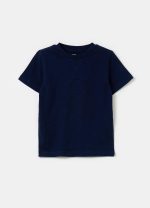 ⁦OVS تيشرت قطن بتفاصيل للاولاد موديل 1990889-ازرق⁩ - الصورة ⁦2⁩