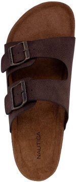 ⁦ناوتيكا صندل مريح بمشبك مزدوج للرجال سهل الارتداء وقابل للتعديل ومقاوم للماء⁩ - الصورة ⁦4⁩