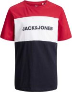 JACK & JONES Boys Logo Blocking Junior T-Shirt