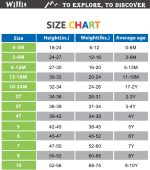 ⁦ويليت قميص سباحة للاولاد من راش جارد باكمام طويلة بعامل حماية من الاشعة فوق البنفسجية 50+ بعامل حماية من الشمس بعامل حماية من الشمس بعامل حماية من اشعة الشمس⁩ - الصورة ⁦7⁩