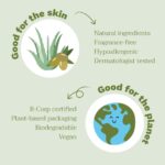 ⁦موستيلا ماء تنظيف ميسيلار للوجه والجسم بدون شطف خالي من العطور من بيو اورجانيك، 400 مل⁩ - الصورة ⁦7⁩