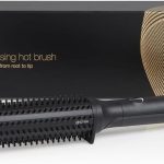 GHD فرشاة ساخنة لزيادة كثافة الشعر من رايز - اسطوانة 32 ملم لكامل الجسم والكثافة، اسود
