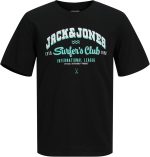 ⁦JACK & JONES Mens LOGO TEE SS O-NECK 2 COL AW24 S PLS Modern (pack of 1)⁩ - الصورة ⁦9⁩