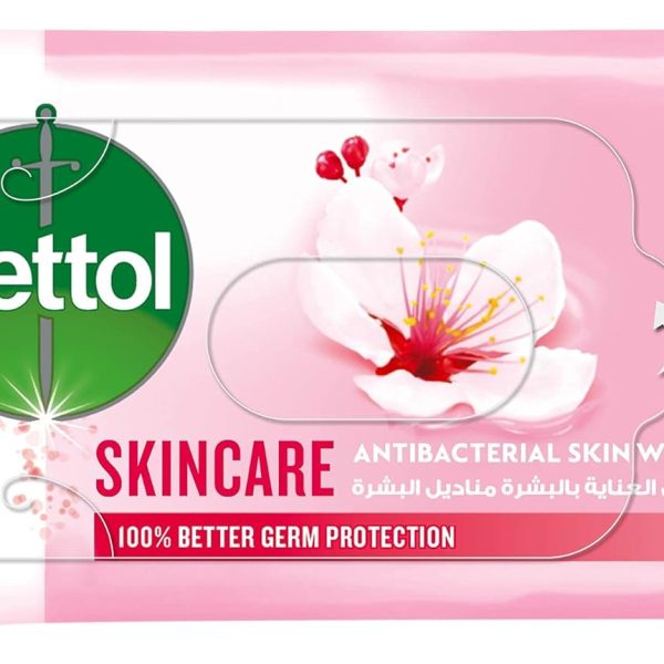 مناديل ديتول مضادة للبكتيريا - 40 منديل