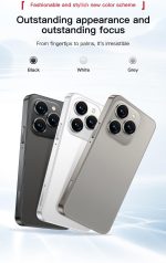 هاتف ذكي صغير 4G مفتوح من جروتراي، شاشة كاملة 4.3 انش، ثنائي شرائح الاتصال، رباعي النواة، 2+16 جيجابايت (رمادي)