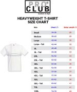 ⁦تي شيرت رجالي من برو كلاب مصنوع من القطن ثقيل الوزن باكمام قصيرة وقبة دائرية بدون طوق، 3 قطع⁩ - الصورة ⁦7⁩