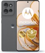 موتورولا ايدج 50، 12/512 جيجا، اسبانيا، شهادة المتانة العسكرية، شاشة 6.7 انش فائقة الدقة (1220p)، مستشعر سوني ليتيا 700C وعدسة تليفوتوغرافي، شحن توربو باور 68 واط، جراب، رمادي