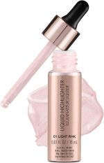 سويس بيوتي هايلايتر سائل من دروب اند جلو، مكياج للوجه - 18 مل (بينك فاتح)