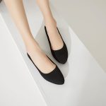 ⁦بابودوج حذاء رسمي شبكي مسطح بمقدمة مدببة للنساء⁩ - الصورة ⁦5⁩