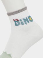 ⁦شرابات برسومات ديناصور للاولاد من ستايلي، عبوة من 5 قطع⁩ - الصورة ⁦8⁩