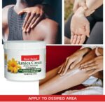 ⁦كريم ارنيكا الطبيعي المهدئ وغير الدهني وغير المعطر لتخفيف الالم من ريل ريليف، 4 اونصة (عبوة من قطعة واحدة)⁩ - الصورة ⁦2⁩