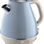 غلاية ابريق لاسلكية طراز ريترو 2869/05 من اريتي، فلتر خارجي قابل للازالة وبارد للمس، سعة 1.7 لتر، تصميم عتيق، ازرق 'ضمان المصنع لمدة عام واحد على الاقل'