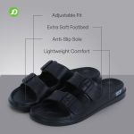 ⁦دكتور اكسترا سوفت شبشب كلاسيكي مبطن للرجال مع حزام بابزيم قابل للتعديل للبالغين | مريح وخفيف الوزن | انيق ومضاد للانزلاق | شبشب فليب فلوب مقاوم للماء والاستخدام اليومي للرجال والاولاد D-505⁩ - الصورة ⁦5⁩