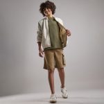 ⁦ار اند بي سويت شيرت منسوج برقبة دائرية ضيقة واكمام طويلة للاولاد 525-0777TB076-4⁩ - الصورة ⁦5⁩