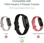 ⁦كيبل شاحن بديل لساعة فيتبيت انسباير 3: شحن سريع بطول 3.3 قدم، ملحقات سلك USB لجهاز تتبع اللياقة البدنية انسباير 3، عبوة من قطعتين⁩ - الصورة ⁦2⁩