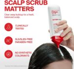 ⁦دكتور فور هير قشر ملح البحر من فوليجن 300 مل/10.66 اونصة | تنظيف عميق لفروة الرأس بالكيراتين | تقشير فروة الرأس | يزيل الزهم والشوائب والروائح | يغذي وينعش | تقوية الشعر⁩ - الصورة ⁦2⁩