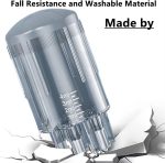 ⁦مشط توزيع فروة الرأس، زجاجة توزيع الزيت المحمولة، مشط شعر لتدليك فروة الرأس والعناية بالنمو، فرشاة سائل الرأس لمعالجة الزيوت العطرية⁩ - الصورة ⁦5⁩