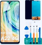 شاشة LCD اصلية من سام.A22.4G.LCD. IOS.ANDROID UK LCD بجودة عالية مع شاشة لمس ساطعة وسريعة