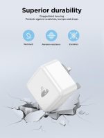 ⁦اييونوس شاحن USB C PD 40 واط بمنفذين شاحن ايفون سريع محول شاحن متعدد النوع C شاحن حائط USB لايفون 17 16 15 14، ايباد برو/اير، جالكسي S24 S23 S22، ماك بوك برو/اير، لابتوب ديل اتش بي⁩ - الصورة ⁦5⁩