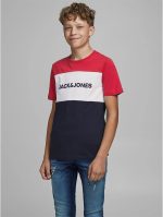 ⁦JACK & JONES Boys Logo Blocking Junior T-Shirt⁩ - الصورة ⁦2⁩