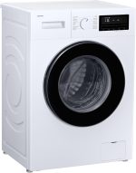 ⁦سامسونج غسالة تحميل امامي 8 كجم بكفاءة طاقة من الدرجة الاولى مع بخار صحي WW80FG3M05AWGU (اصدار الامارات العربية المتحدة)⁩ - الصورة ⁦2⁩