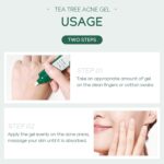 ⁦جل علاج حب الشباب من تي تري 3 قطع، علاج البقع المضادة لحب الشباب للوجه بتركيبة مرطبة، يتلاشى البثور والبقع الداكنة، يتحكم في الزيت وينكمش المسام للحصول على بشرة نقية وناعمة⁩ - الصورة ⁦7⁩