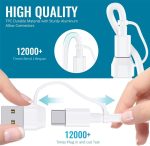 ⁦ايليفانت بوت® كيبل USB C للشحن المغناطيسي اللاسلكي لايفون، كيبل شحن 4 في 1 للجوال والتابلت والساعة الذكية من USB/USB C الى USB C⁩ - الصورة ⁦6⁩