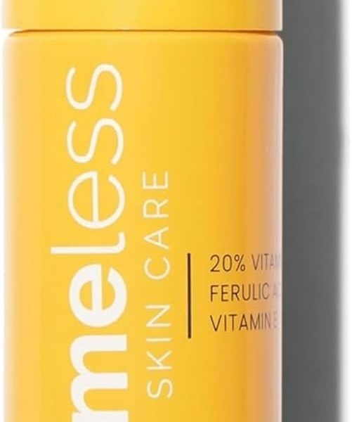 تايملس سكين كير سيروم حمض الفيروليك بفيتامين C + E بنسبة 20% - 1.7 اونصة - تركيبة خفيفة الوزن وغير دهنية - يستخدم يوميًا لتفتيح البشرة واستعادتها وتصحيحها - يوصى به لجميع انواع البشرة