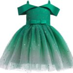 سيشيك فستان انيق للبنات من الساتان للمناسبات الخاصة للاطفال بعمر 2-10 سنوات
