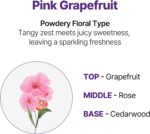 ⁦شامبو العسل والمكاديميا النقي الطبيعي المتوازن المنعش من كوندال/العناية بالشعر/متوازن بدرجة الحموضة/يتم بيع علبة كل 3 ثوانٍ (الجريب فروت الوردي)⁩ - الصورة ⁦5⁩