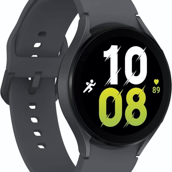 سامسونج ساعة جالكسي 5 (44 ملم) ال تي اي - ساعة ذكية لتتبع اللياقة البدنية، جرافيت (مجدد)