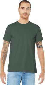 ⁦تي شيرت Bella + Canvas للجنسين بأكمام قصيرة (النمط # 3001C - الملصق الأصلي)⁩ - الصورة ⁦2⁩