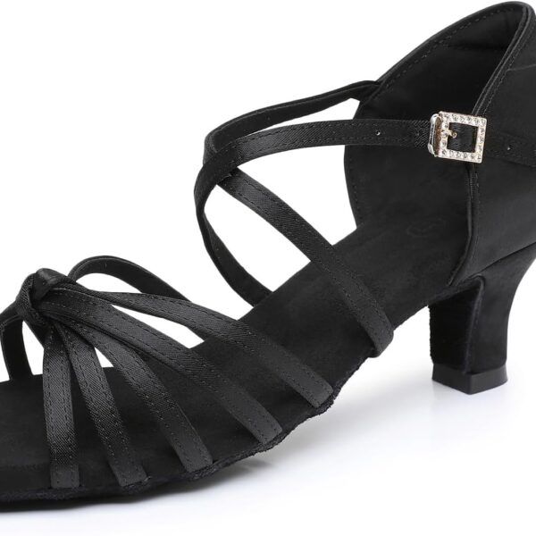 حذاء رقص لاتيني للنساء، حذاء رقص السالسا والتانجو تشاتشا للتدرب على الرقص