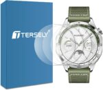 تي تيرسيلي 【عبوة من 3 قطع】 شاشة حماية من الزجاج المقوى لساعة هواوي جي تي 4 مقاس 46 ملم