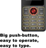 ⁦هواتف محمولة اساسية لكبار السن والاطفال من وينجوي، هواتف غبية غير مقفلة بدون انترنت - مع ازرار كبيرة، MP3، MP4، كاميرا، مصباح يدوي، اس او اس، رمادي⁩ - الصورة ⁦3⁩