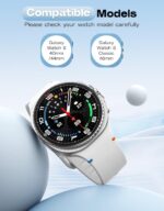 ⁦سوار رياضي لساعة سامسونج جالاكسي 8 مقاس 40 ملم و44 ملم وجالاكسي ووتش 8 كلاسيك 46 ملم، سوار بديل من السيليكون الناعم للرجال والنساء⁩ - الصورة ⁦2⁩