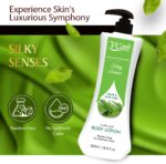 ⁦V كير لوشن الجسم سيلكي سينسيز 500 مل | مستخلصات الزيتون والصبار | لوشن مرطب للجسم للبشرة الجافة والخشنة | يغذي بعمق وينشط ويجعل بشرتك ناعمة كالحرير⁩ - الصورة ⁦3⁩