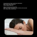 ⁦حلقة ذكية، جهاز تتبع الصحة ومراقبة النوم من الستانلس ستيل والسيراميك، مقاوم للماء بتصنيف IP68 للتحكم في اللياقة البدنية مع تطبيق⁩ - الصورة ⁦3⁩