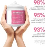 ⁦كريم تبييض البشرة من انرميت، كريم لتفتيح البشرة في المناطق الحميمة، كريم تبييض البشرة للفخذ الداخلي وخط البيكيني والإبط، 100 غرام (قطعة واحدة)⁩ - الصورة ⁦4⁩