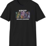 POD Clothing Design K-pop Singer | تي شيرت تصميم الألعاب، ديمونز هانترز، تي شيرت انيمي اون لاين للجنسين