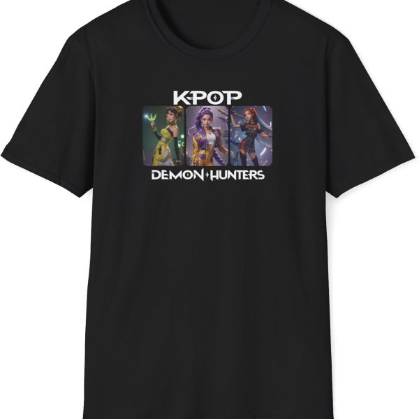 POD Clothing Design K-pop Singer | تي شيرت تصميم الألعاب، ديمونز هانترز، تي شيرت انيمي اون لاين للجنسين