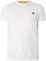 ⁦تيمبرلاند تي شيرت دنستان ريفر جيرسي برقبة دائرية ضيقة للرجال⁩ - الصورة ⁦5⁩