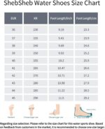 ⁦حذاء سباحة مائي للرجال والنساء من شيب شيب⁩ - الصورة ⁦6⁩