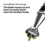 ⁦براون خلاط يدوي مالتي كويك 9، خلاط يدوي، محضر طعام XL، تقنية اكتيف باور درايف، مفرمة 500 مل، كوب 600 مل خالي من البيسفينول ايه مع غطاء، 1200 واط، 220-240 فولت، 50-60 هرتز، MQ 9135XI، اسود⁩ - الصورة ⁦3⁩