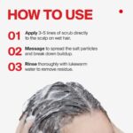 ⁦دكتور فور هير قشر ملح البحر من فوليجن 300 مل/10.66 اونصة | تنظيف عميق لفروة الرأس بالكيراتين | تقشير فروة الرأس | يزيل الزهم والشوائب والروائح | يغذي وينعش | تقوية الشعر⁩ - الصورة ⁦4⁩