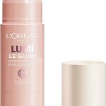 لوريال باريس قلم هايلايتر لومي لو جلو من ترو ماتش، لامع، لامع، هايلايتر لامع للوجه والجسم، 630 كريم شيك، 0.25 اونصة